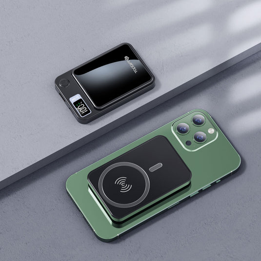 PD22.5W Fast Magsafe Wireless Charging Power Bank 5000mAh