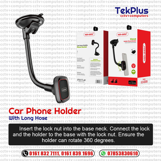 Car Phone Holder Long Hose