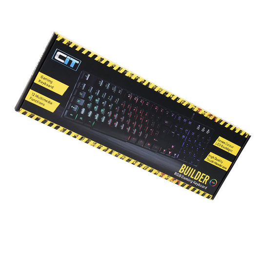 CiT Builder Wired RGB Gaming Keyboard