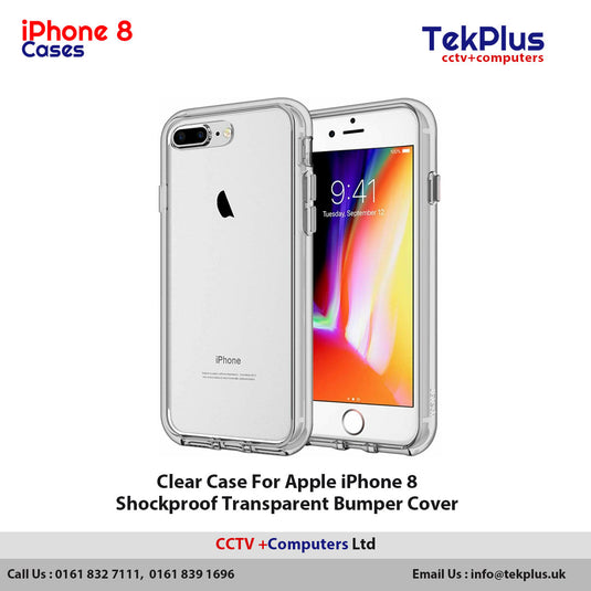 Clear Case For Apple iPhone 13 X 8 7 6 5 4 Shockproof Transparent Bumper Cover