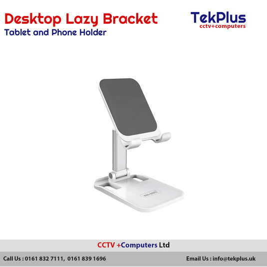 Desktop Lazy Bracket Tablet and Phone Holder
