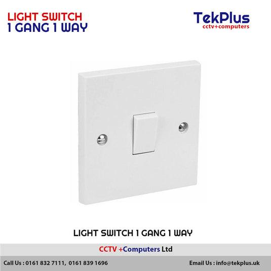 Light Switch 1 Gang 1 Way