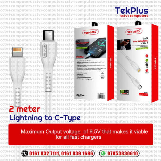 Lightning to C-Type 2M