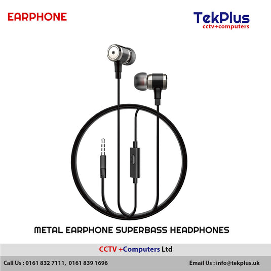 Metal Earphone SuperBass headphones