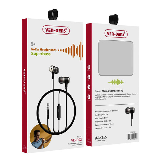 Metal Earphone SuperBass headphones