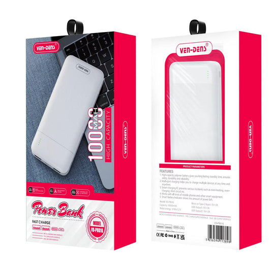 10000mAh Power Bank, Powerful Portable Charger