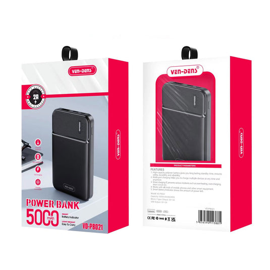 5000mAh Power Bank, Powerful Portable Charger