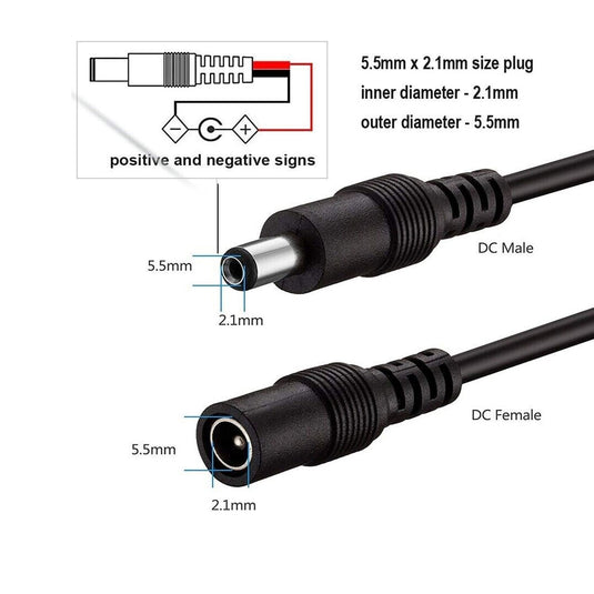 Picture 1 of 11 Click to enlarge Have one to sell? Sell it yourself 4 WAY CCTV SPLITTER ADAPTER 12V 9V DC POWER 2.1MM PSU, 1 TO FEMALE 4 MALE CABLE