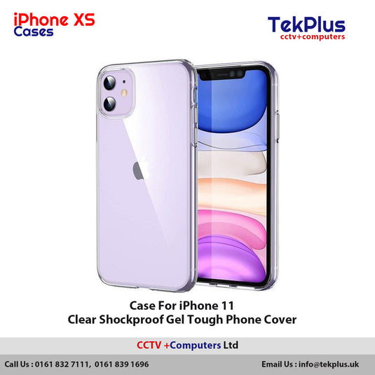 Case For iPhone11 Clear Shockproof Gel Tough Phone Cover