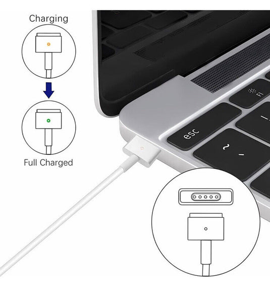 HOT 45W 60W 85W AC Adapter Magsafe2 Charger for Apple MacBook Air or Pro UK