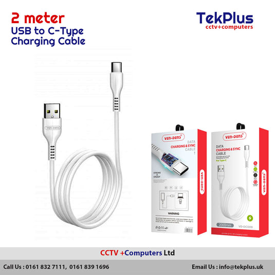 USB to Type C Cable 2M