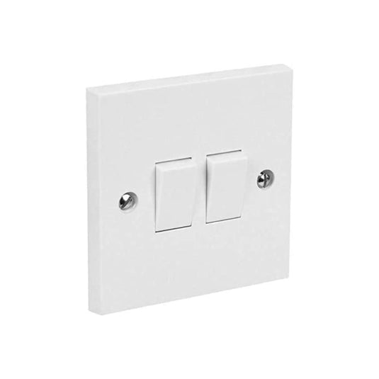 Light Switch 2 Gang 2 Way