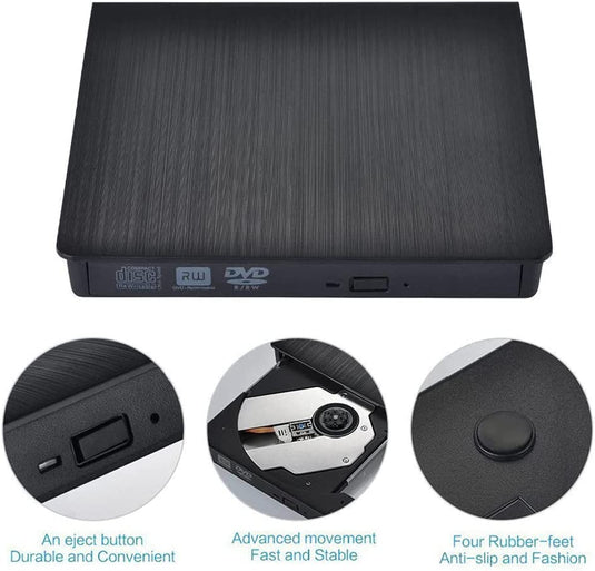 External DVD RW CD Writer Drive