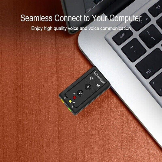 External Portable USB Sound Card