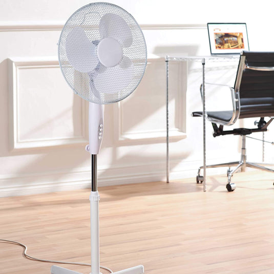 FINE ELEMENTS Pedestal Floor Stand 16'' Cooling Fan