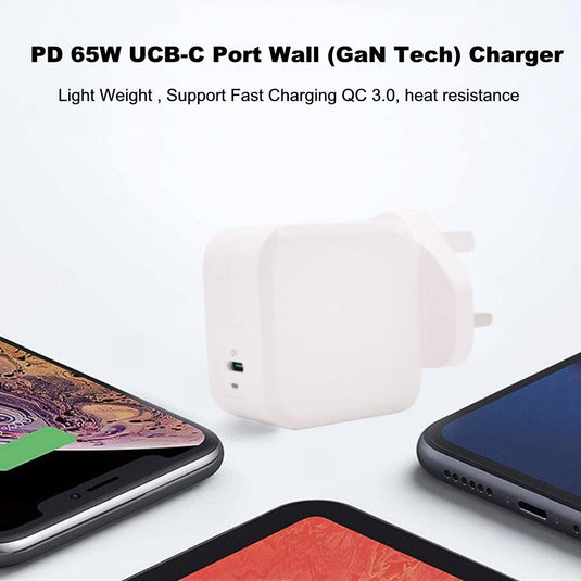 65W TYPE-C USB-C Laptop Power Adapter