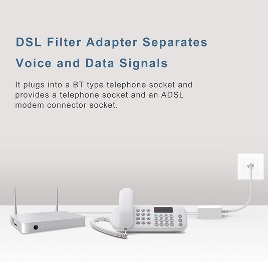 BT Socket to RJ11 Plug