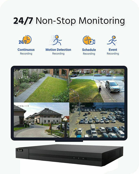 HiLook 5MP DVR - DVR-208Q-K1 (4TB HDD)