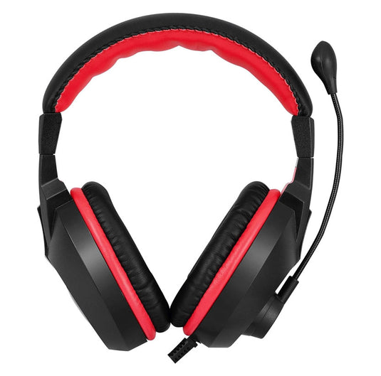Gaming Headset, Stereo Sound, Flexible Omnidirectional Microphone, 40mm Audio Drivers, On-ear Volume Control, 3.5mm Connection