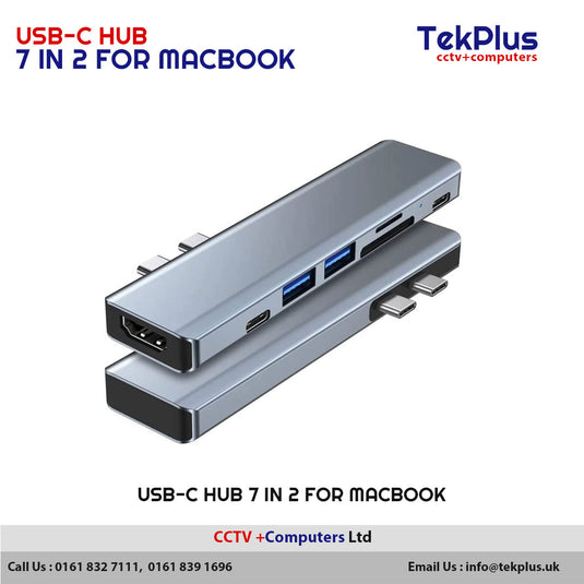 USB-C Hub 7 in 2 for MacBook