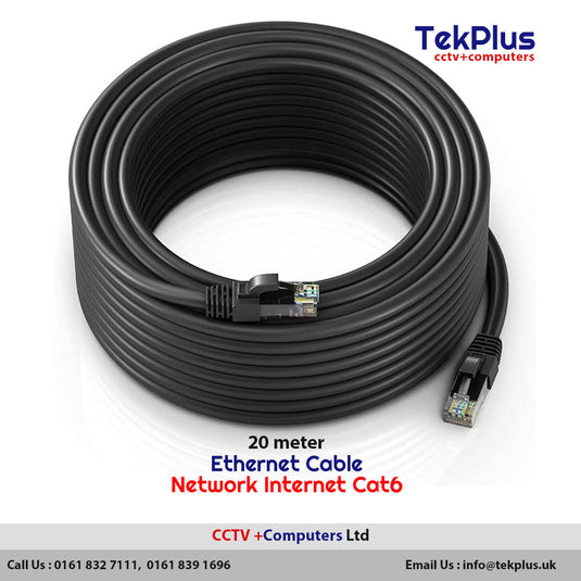CAT6 Ethernet Network Cable (20m)