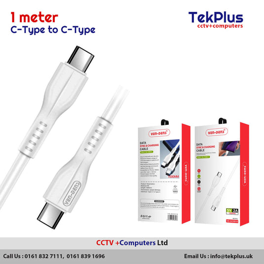 Type C to Type C Charging Cable 1M