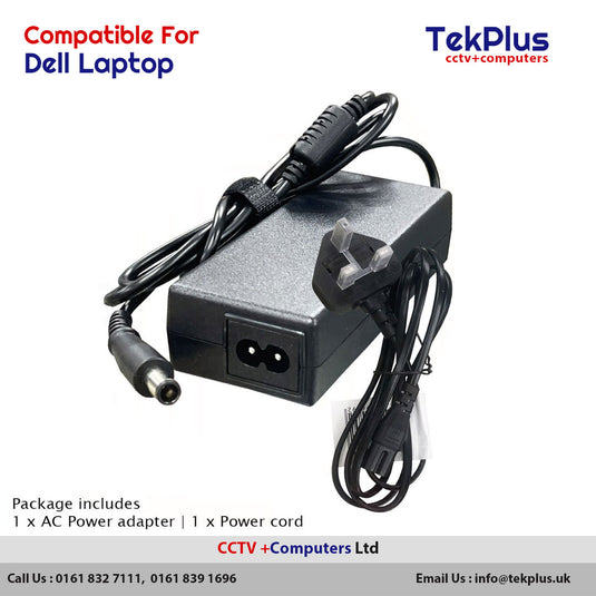 Dell Laptop Charger 19.5V 4.62A 90W Power Adapter Supply Dell Vostro 7.4 x 5.0 mm