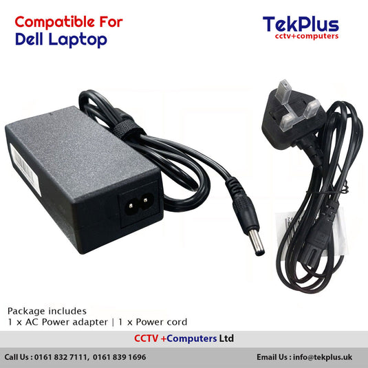 Dell Laptop Charger 19.5V 2.31A 45W Power Adapter Supply Dell Inspiron 4.5 x 3.0 mm