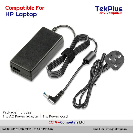 HP Laptop Charger Adapter 45W For HP Stream HP EliteBook HP Pavilion HP Envy