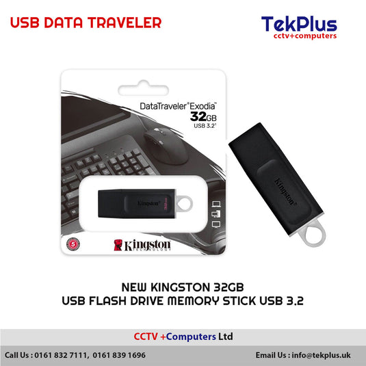 Kingston 32GBExodia USB Flash Drive Memory Stick USB 3.2