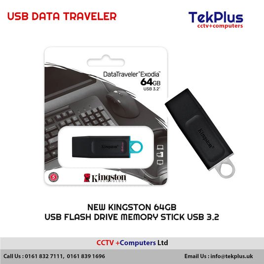 Kingston 64GBExodia USB Flash Drive Memory Stick USB 3.2
