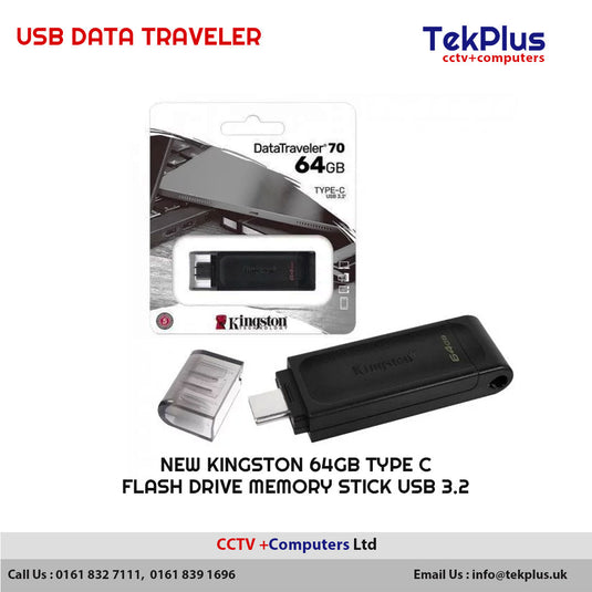 Kingston 64GBExodia Type-C Flash Drive Memory Stick USB 3.2