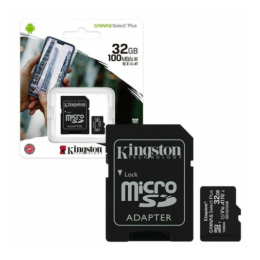 32GB Micro SD Card SDHC SDXC Memory Card TF Class 10 with Adapter