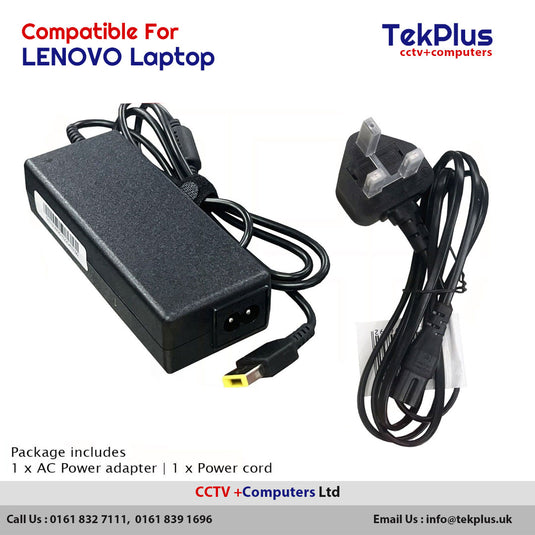 For Lenovo ThinkPad Laptop AC Charger Adapter 90W 20V 4.5A-SQUARE SLIM TIP