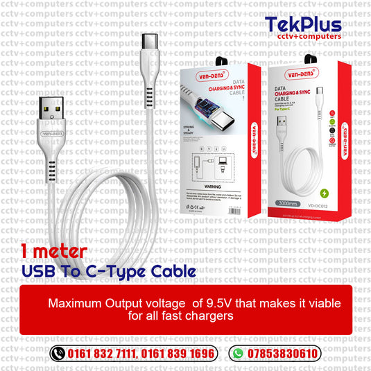USB to Type C Cable 1M