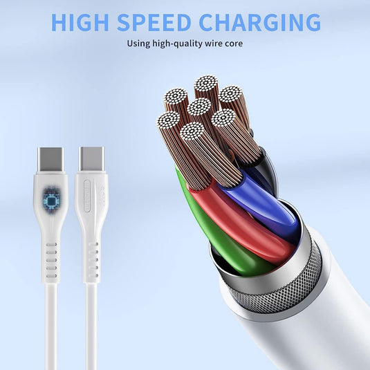 USB C to USB C Cable 1M 60W